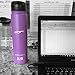 NAK Fitness Quench Bottle 24oz. Two Lids BPA Free Double Wall Vacuum Insulated Stainless Steel Water Bottle