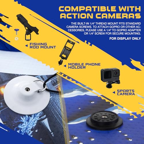TIDETREK 11'/11'6" x 33"/34" x 6" Inflatable SUP Paddle Board – Extra-Wide, Stable Stand Up Paddle Board with Premium Full Accessory Set for Adults & Youth (Whale Dream/Kayak Seat, 11'x33 x6)