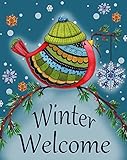 Winter Welcome Bird Garden Flag Decorative Winter by Briarwood Lane 12