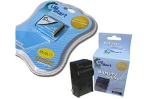 UPSTART BATTERY Replacement for Pentax Optio W60 Battery and Charger - Compatible with Pentax D-LI78 Digital Camera Batteries and Chargers (750mAh 3.7V Lithium-Ion)