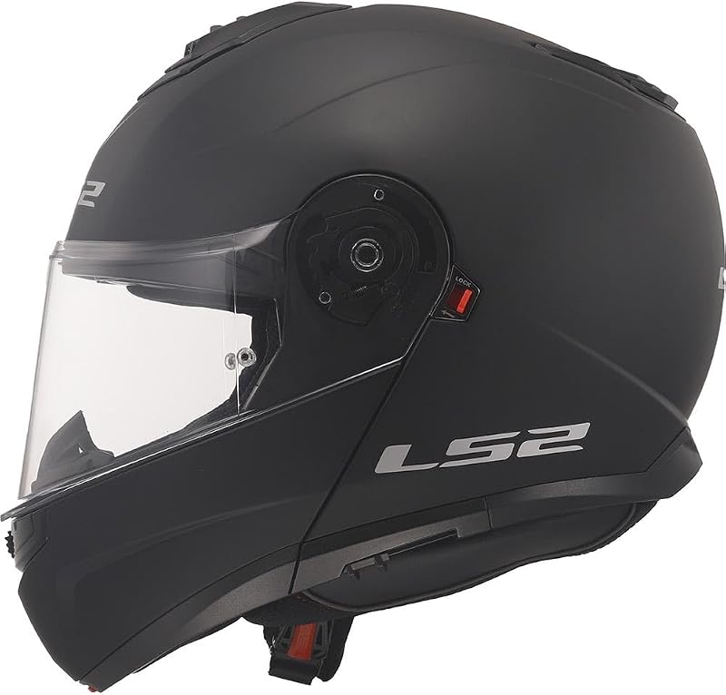 , Casco Moto Modulare STROBE II Matt Black, L