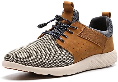 LANGBAO Men Casual Breathable Mesh Running Shoes Fashion Athletic Gym Walking Sneakers 7036-1