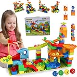 COUOMOXA Marble Run Building Blocks Compatible