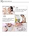AMDXD Jewelry Round Cut 3 Rows White Zirconia Engagement Rings for Womens Gold Plated 7MM Width