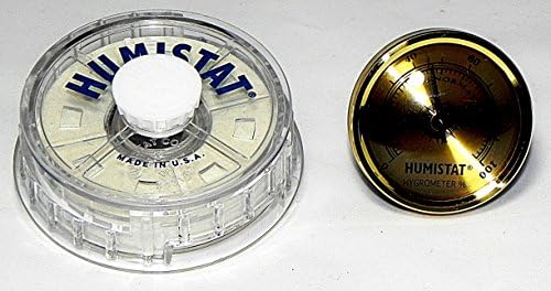 Only Adjustable Humidifier &amp; Hygrometer for Musical Instruments (White / Gold) By Humistat USA