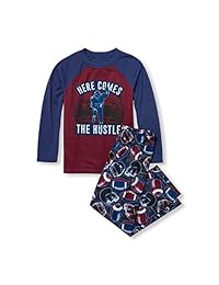 The Children's Place - Conjunto de pijama de manga larga para niño