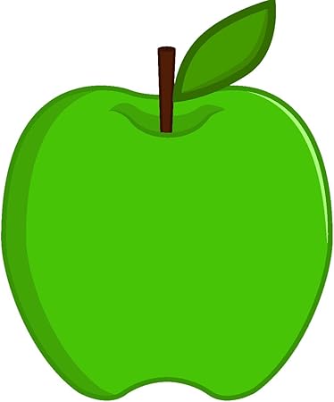Amazon Com Divine Designs Cute Kawaii Anime Fruit Cartoon Emoji Green Apple Vinyl Decal Sticker 8 Tall 1 Automotive