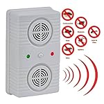 #1 Ultrasonic Pest Repeller - Plug2Repel Repels Away Rodents, Mice, Cockroaches, Ants & Spiders - Plug In Easy To Use - Best Pest Control Device For Indoor Use