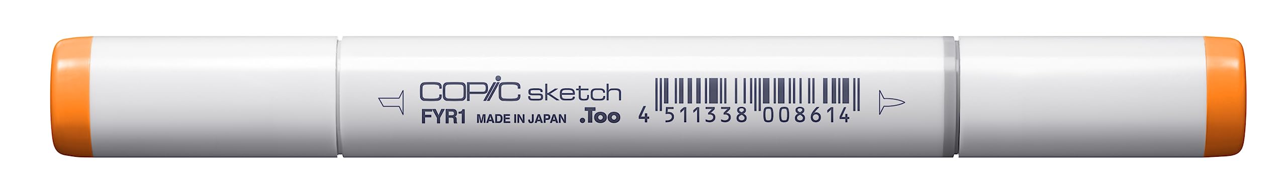 COPIC Sketch Coloured Marker Pen - (FYR-1) Fluorescent Orange, For Art & Crafts, Colouring, Graphics, Highlighter, Design, Anime, Professional & Beginners, Art Supplies & Colouring Books — image 1