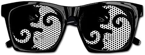 Xing Stars Colorful Summer Unisex Black White Cat Moon Fashion Party Costume Sunglasses