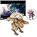 Overwatch D.VA's Meka 3D Wood Puzzle & Model Figure Kit (149 Pcs) with Poster - Build & Paint a 3-D Video Game Replica Toy, No Glue Required - Officially Licensed - Gift for Kids, Teens, Adults - 12+