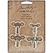 Metal Clock Keys by Tim Holtz Idea-ology, 4 per Pack, Various Sizes, Antique Finishes, TH93014