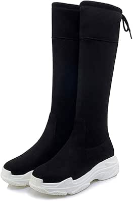 over the knee fabric sneakers