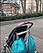 CityGrips Small Single Bar Grip Sleeve Covers for Stroller, Pram, and Buggy Handlebars - Polka Dot