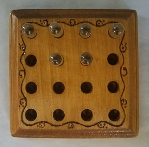 Essential oil and supplement capsule holder board for filling size 0 and 00 empty gelatin capsules. Natural, holistic, therapeutic, aromatherapy.