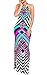 shekiss Women's Sexy Floral Printing Sleeveless Summer Dress Casual Elastic Long Maxi,Flower2,X-Large