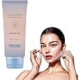 MIGUHARA Aqua Refresh Peel-Off Mask Pack, Face Mask with Lacto-PDRN, Botanical & Flower Extracts for a Fresh, Clean Feel and Smooth-Looking Skin Appearance – Korean Skincare (60ml/2.02 fl.oz.) (Blue)