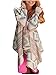Women's Aztec Print Drape Open Front Drape Boyfriend Cardigan Sweaters