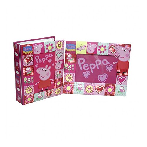 eone PF20PG peppa pig set album and photo frame