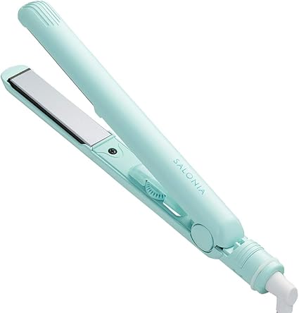 Amazon 春限定カラー Salonia サロニア ミニストレートヘアアイロン ブランニューグリーン Salonia サロニア ヘアアイロン