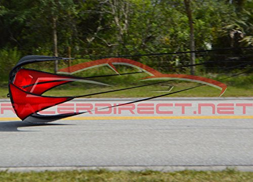 Racerdirect.net 10 Ft 4 Line-15 Ft Lines Spring Racing Parachute W/Nylon Bag & Pilot Chute