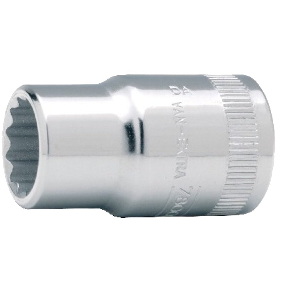 Bahco 7800DM-8 1/2-Inch 8 mm Bi-Hex Sockets-Square Drive - Multi-Colour