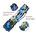 J5 Tactical J5 V1 Pro Blue Aqua Tactical Flashlight - The Original 300 lm Ultra Bright, LED Mini 3 Mode Flashlight, Blue Aqua…