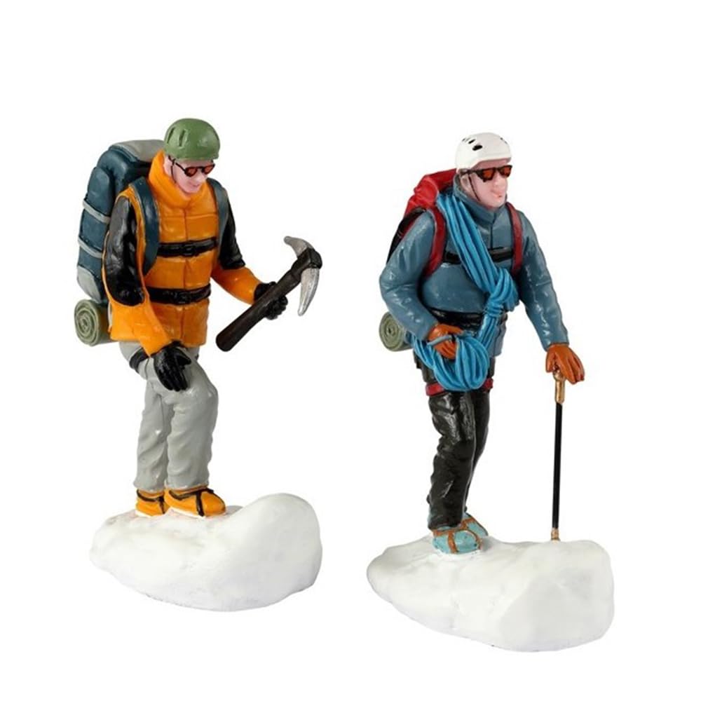 LEMAX Mountaineers Set Of 2 Code 32213 - Disney Figurine - Red