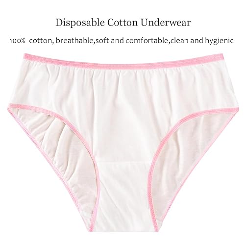 Husviuxin Women's Disposable Underwear for Travel-Hospital Stays - Main Image