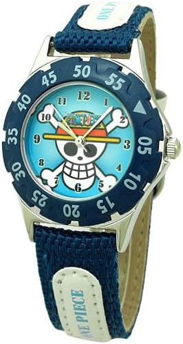 Amazon ワンピース One Piece 腕時計 キッズ 回転ベゼル アロイダイバーウォッチ ワンピース 腕時計 キッズ 回転ベゼル Op ブルー キッズ ボーイズ腕時計 腕時計 通販