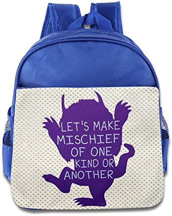 DHome Wild Animal Cartoon Unisex Bags Fashion RoyalBlue