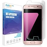 Galaxy S7 Screen Protector, [2-Pack] PLESON [Case Friendly] [Updated Version] [Full Coverage] Samsung Galaxy S7 Screen Protector [No Lifted Edges] Wet Applied HD Clear Screen Protector for Galaxy S7