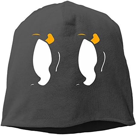 FarAwayFromHome Mens&amp;Womens Minimalist Penguin Beanie Cap, Slouchy Hip-hop Knitted Hat