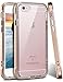 iPhone 6s Plus Case, Ansiwee Reinforced Frame Crystal Highly Durable Shock-Absorption Flexible Soft Rubber TPU Bumper Hybrid Protective Case for Apple iPhone 6s/6 Plus 5.5inch (Gold)