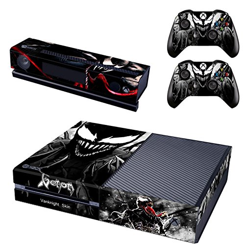 Vanknight Vinyl Decal Skin Stickers Cover for Xbox One Console Kinect 2 Controllers