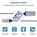Atill Micro USB Cable 3 Pack (3ft 6ft 10ft) Nylon Braided Sync and Charging Cables for Samsung, Nexus, LG, HTC, Motorola, Android Smartphones and More - Gray
