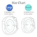 KingAcc Compatible Replacement Bands for Fitbit Charge HR, Soft Silicone Band with Metal Buckle Fitness Wristband Sport Strap Women Men (1-Pack, Dark Purple/Plum, Small)