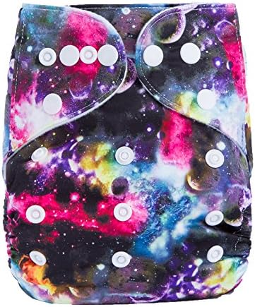 Calababy Reusable Washable Baby Cloth Diapers Nappies (universe)