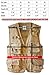 autumnridgetraders Lightweight 16 Pocket Vest for Fishing, Photography or all outdoor activities (Dark Tan, 3X-Large)