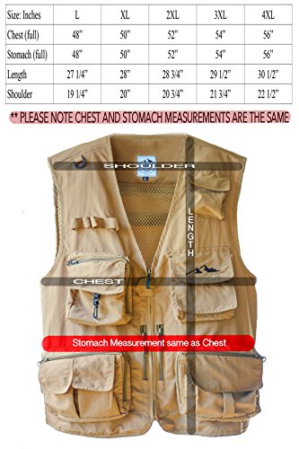 Outdoor-Fly-Fishing-Vest-with-16-Pockets-Breathable-active-wear-Jacket-for-Fishing-Photography-Sports-Hiking-Cycling-and-Hunting-Lightweight-Mesh-Fabric-great-to-hold-all-your-Gear Outdoor-Fly-Fishing-Vest-with-16-Pockets-Breathable-active-wear-Jacket-for-Fishing-Photography-Sports-Hiking-Cycling-and-Hunting-Lightweight-Mesh-Fabric-great-to-hold-all-your-Gear