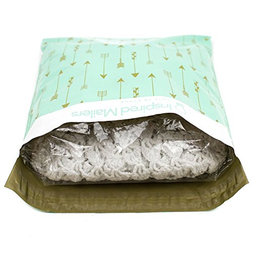 Inspired Mailers Poly Mailers 10x13 Deluxe Tribal Arrows Print – Pack of 100 – Unpadded Poly Bags for Shipping (Seafoam) - Thumbnail 5