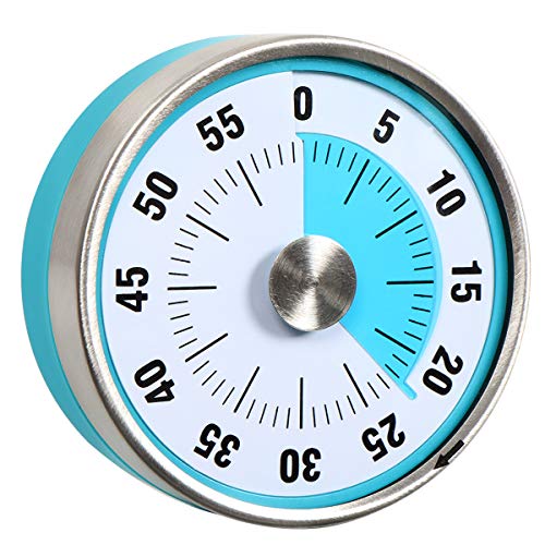 BRAPILOT Visual Kitchen Countdown Timer Wind Up