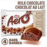 Nestle Aero Milk Chocolate Bar-pack 4 Pack From Canada