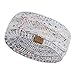 Evelove Women Winter Warm Beanie Headband Skiing Knitted Cap Ear Warmer Headbands