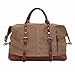 CLELO B305 Casual Canvas Weekend Travel Duffel Bag