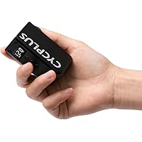 CYCPLUS Tiny Bike Air Pump with Gauge, Max 120 PSI Cordless Rechargeable Electric Bicycle Pump, Auto Stop, with Presta and Sc