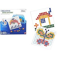 The Orb Factory Sticky Mosaics – Set Coroncina A Forma Di Cuore Con Tesserine Scintillanti – Gioco Creativo Per Bambine - 2