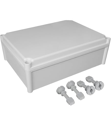 JINDOUZI IP67 Waterproof Electrical Junction Box With Terminal Block - 3 Input/3 Output