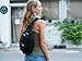 Meru Sling Bag - Sling Backpack for Women and Men – Premium Quality Crossbody Bags for Women. Exclusive Memory Foam Comfort Strap (Black)