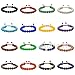 AD Beads Natural 10mm Gemstone Bracelets Healing Power Crystal Macrame Adjustable 7-9 Inch (Red Garnet)
